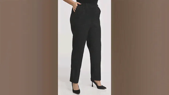 Брюки Abbi Clothes 2024 (56-62) классические черные с рельефами со средней посадкой #брюки #мода