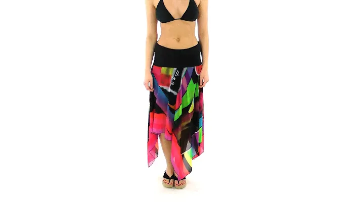 Sunflair Rainbow Stripes Skirt | SwimOutlet.com
